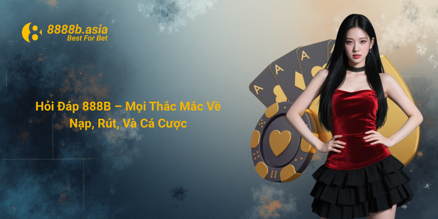 Hỏi Đáp 888B – Mọi Thắc Mắc Về Nạp, Rút, Và Cá Cược