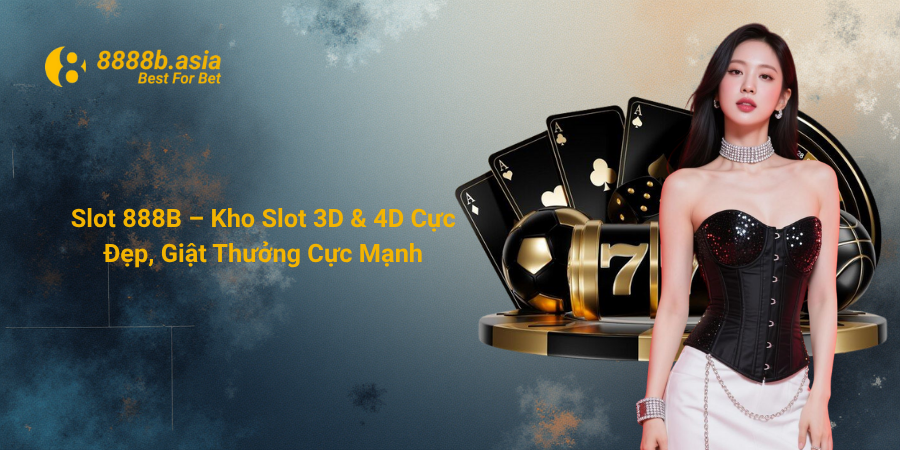 Slot 888B – Kho Slot 3D & 4D Cực Đẹp, Giật Thưởng Cực Mạnh